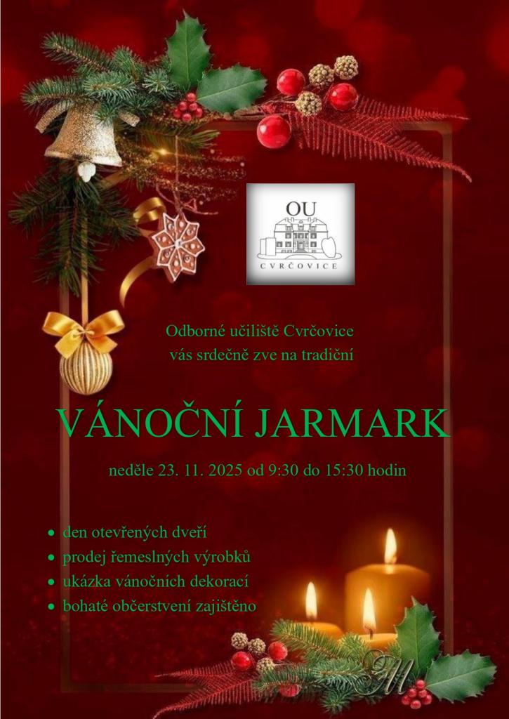 Vánoční jarmark OU Cvrčovice