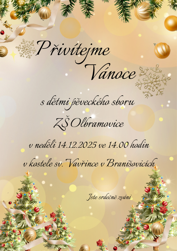 Zpívání dětského sboru ZŠ Olbramovice