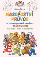 Masopustní průvod Branišovice 2026