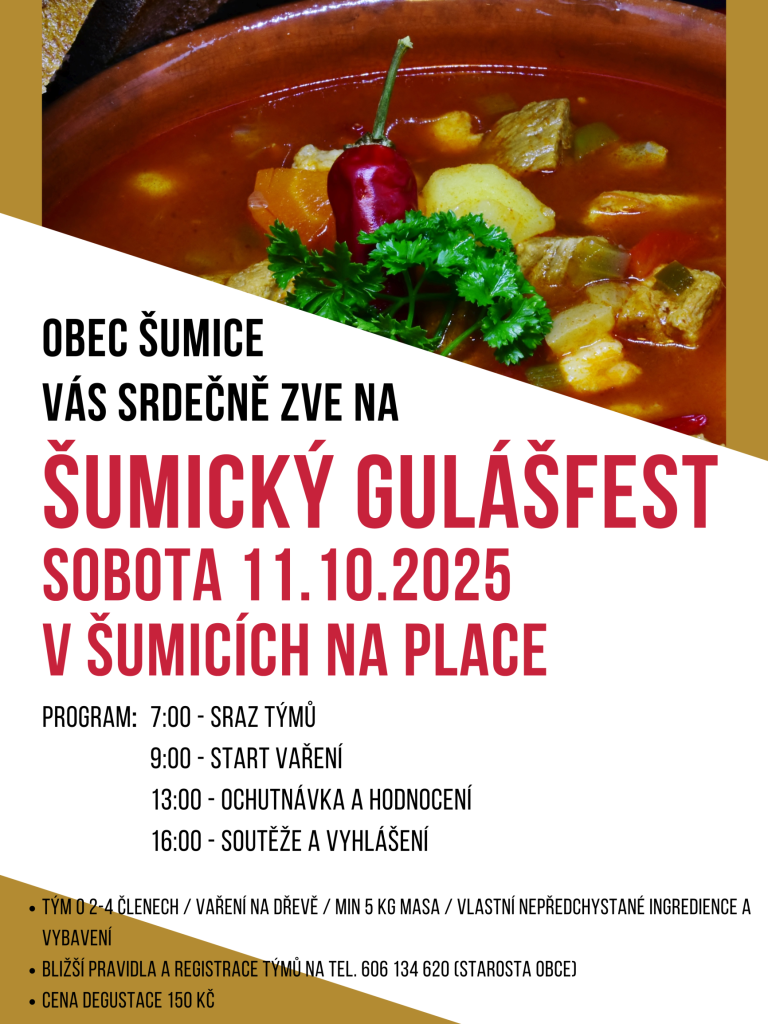 Gulášfest 2026 Šumice